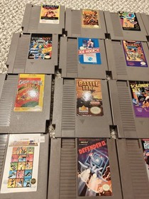 Enorme Lote de 50 Juegos NES Super Mario 3 Dr Mario Rescue Rangers Commando Shadowgate