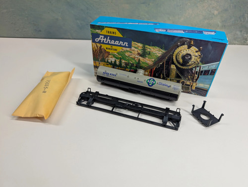 KIT tanque químico Athearn escala HO 40' Staley AESX #8352 LEER | Zustand: Used