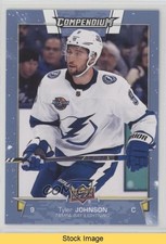 2017-18 Upper Deck Compendium Blue Tyler Johnson #787 READ 6hk
