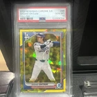 💎 2024 Bowman Chrome Shohei Ohtani Yellow 1/75 PSA 10 GEM MT 1st Print 💎 #1