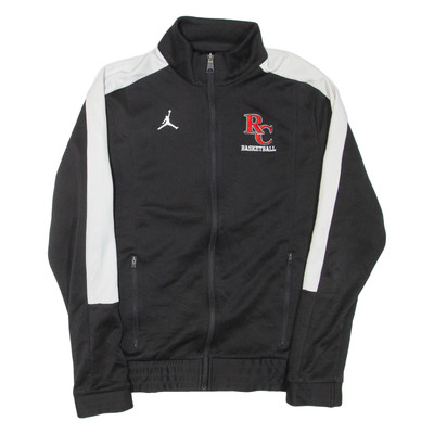 AIR JORDAN RC Basketball Herren Track Jacke Schwarz M