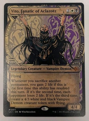 Vito, Fanatic of Aclazotz (Showcase) The Lost Caverns of Ixalan - MTG MYTHIC 