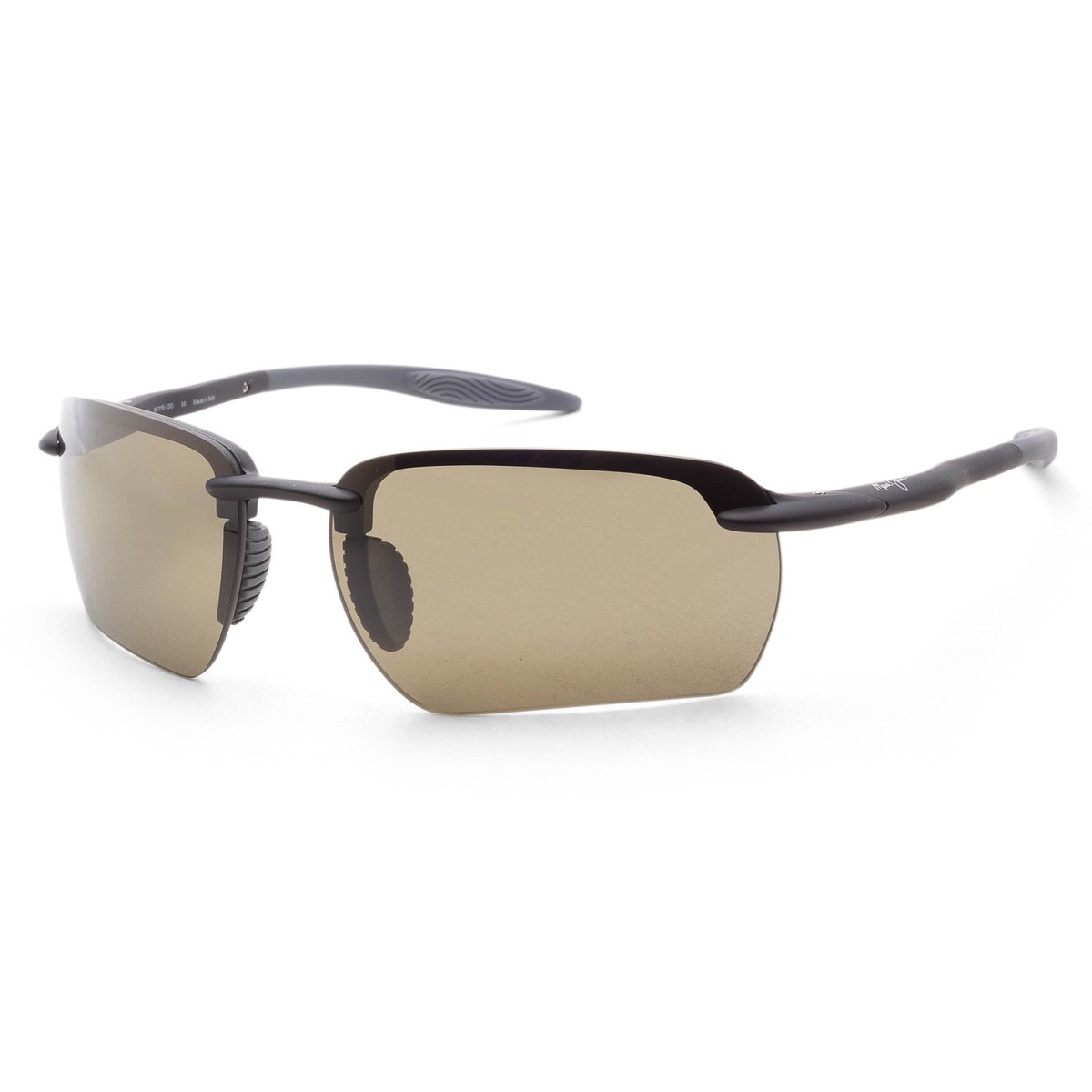 みほ Maui Jim Unisex Pi'o 65mm Black Polarized Sunglasses MJ0336S-001