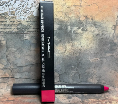 MAC (M.A.C.) Velvetease Lip Pencil, Just My Type, 0.05 oz, NIB-Pristine