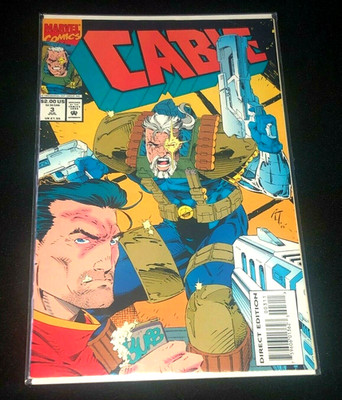 Cable Issue #3 First Appearance of Weasel 1993 First Print Marvel Comics!