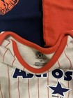 MLB Official Houston Astros Baby Bodysuits 18 Months Set Of 3 — photo 2