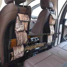 Seat Back Gun Rack, Gun Sling Bag, Camo Front Seat Gun Organizer Holder for H...