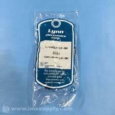 Lynn Electronics L-H4DU-12-BK Handset Cord, Modular, Black, 12' FNFP