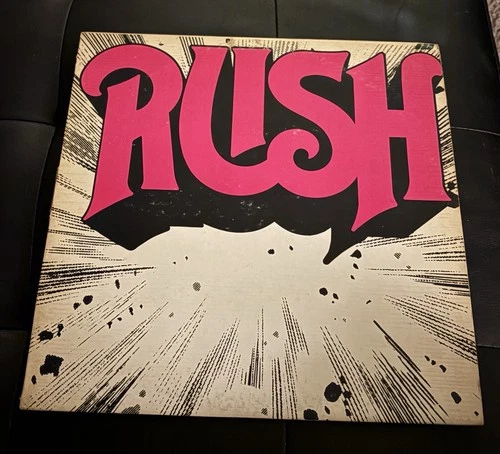 Rush - Rush 1974 Mercury Hard Prog Rock Vinyl LP Record Album