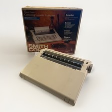 Smith Corona Memory Correct - Correcting Cassette TypeWriter, In Original Box thumbnail