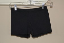 Body Wrappers Black Shorts -Size M