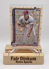 2025 Topps Series 2 Mitchell Parker #684 Sun Suns Parallel Washington Nationals