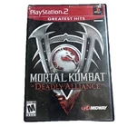 Ps2 Mortal Kombat Deadly Alliance PlayStation 2 No Manual Tested Works Fighting