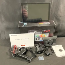 Moeckearla A9006 Black 1080P Apple Carplay & Android Auto Portable Car Stereo