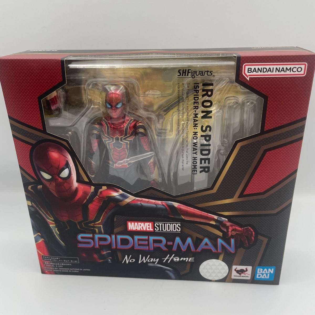 BANDAI IRON SPIDER フィギュア S.H.Figuarts Iron Spider Spider-Man No Way Home Action