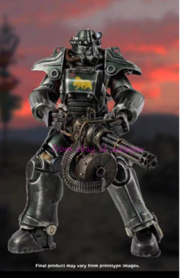 Perfect Threezero Fallout T-45 Ncr Salvaged Power Armor Christmas