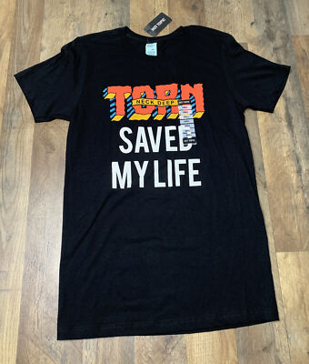 NEW Neck Deep Torn Saved My Life Shirt Small Pop Punk Hot Topic Tee T NWT