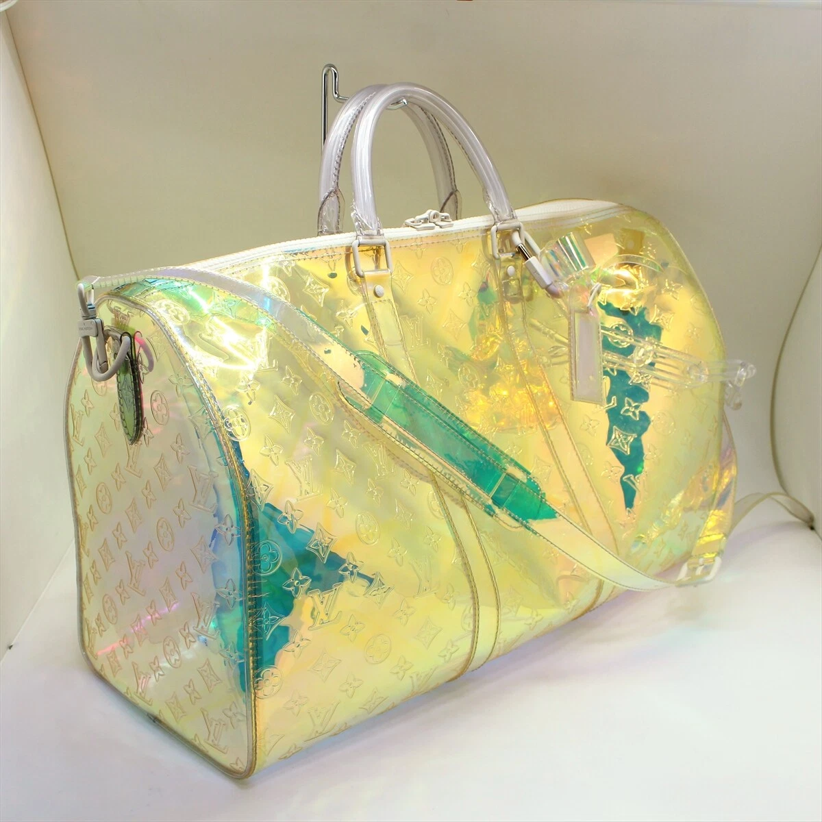 CRAZY $30000 RGB Louis Vuitton Keepall Bag 