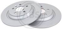 2X A.B.S. 17908 Bremsscheibe Hinten FüR Volvo