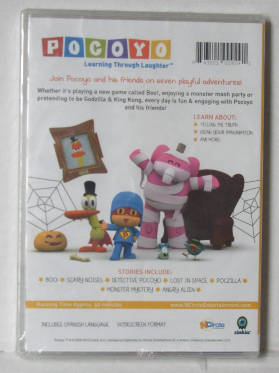 Pocoyo - Boo! NEW/SEALED Nick Jr. kids DVD Buy 2 get 1 FREE Pocoyo - Boo! NEW/SEALED Nick Jr. kids DVD Buy 2 get 1 FREE