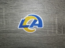 Los Angeles Rams Team Logo Embroidered Iron On Patch 2.75" x 2"