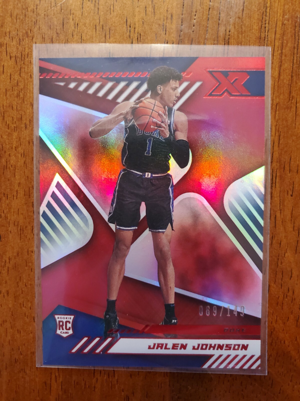 2021-22 Chronicles # 69/149 Draft XR Jalen Johnson RC Rookie #173