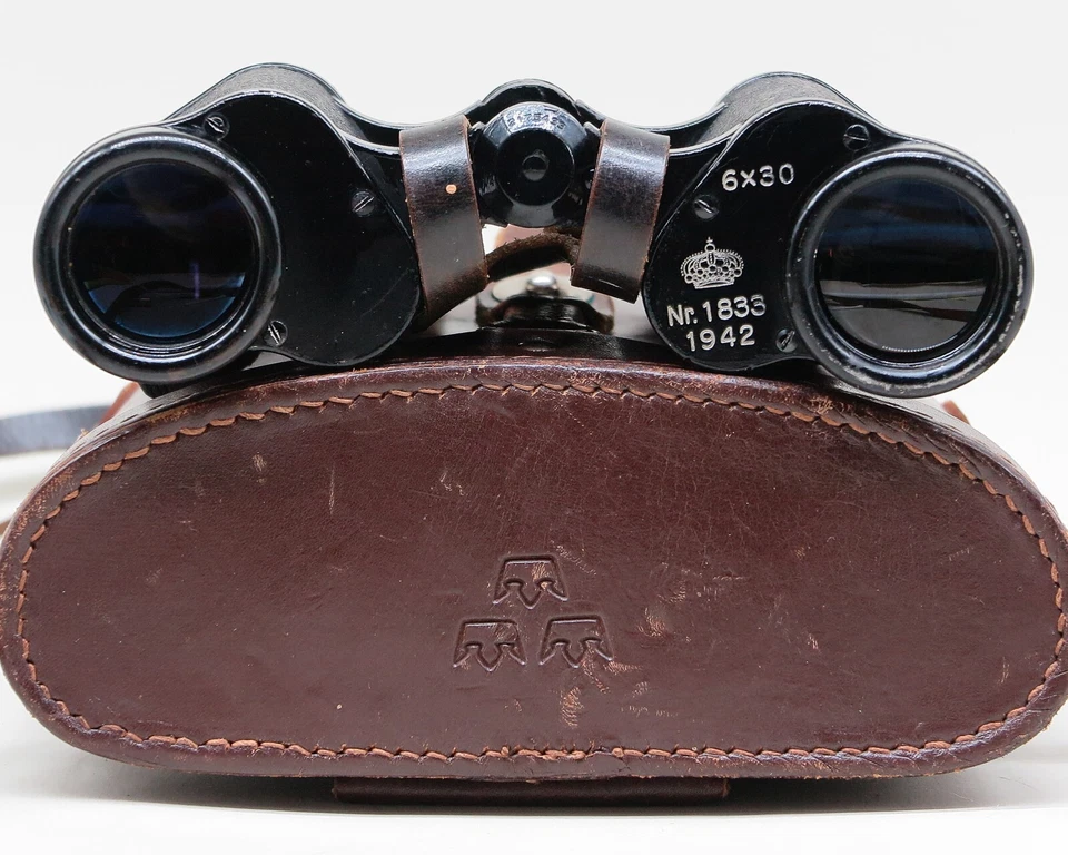 Carl Zeiss Silvamar 6x30 Militar Sueco 1942 - Estuche - Buen estado vintage Foto 3 de 4