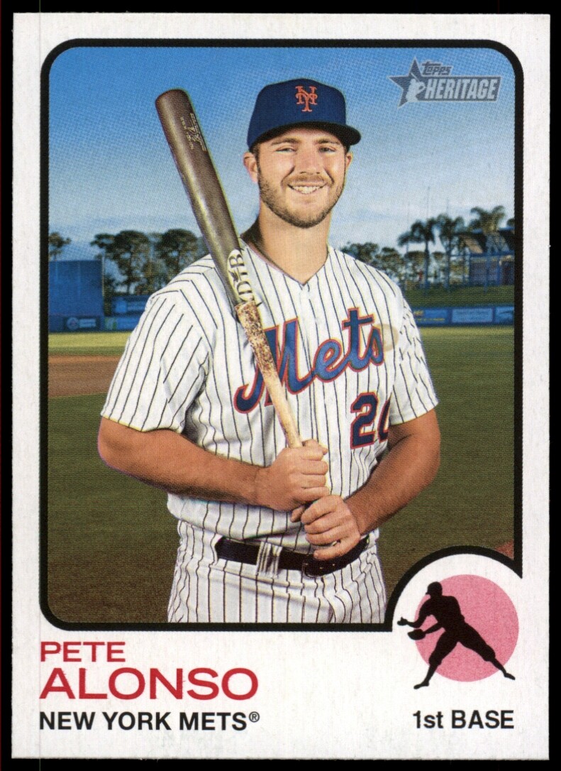 2022 Topps Heritage #54 Pete Alonso