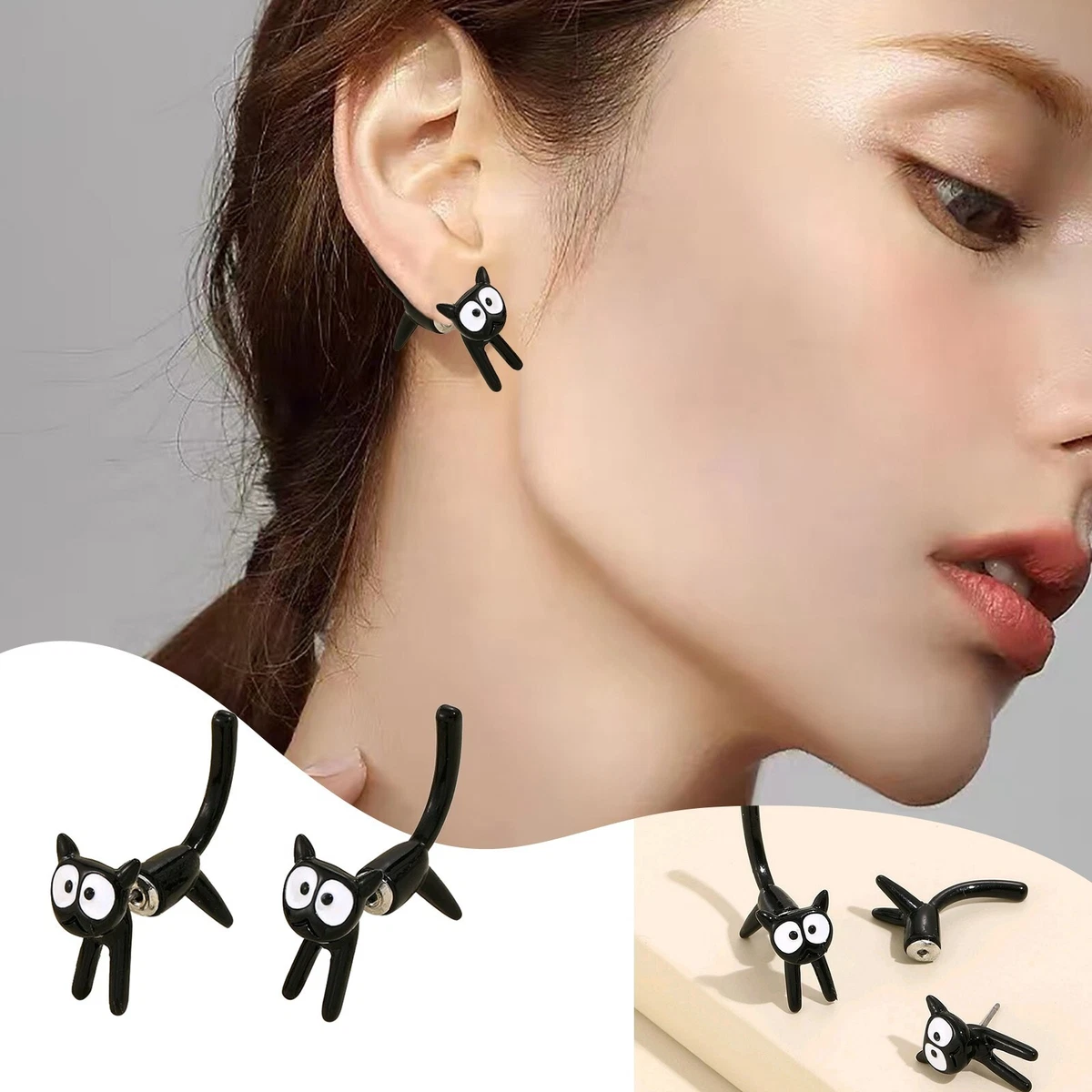 Hanging hotsell animal earrings
