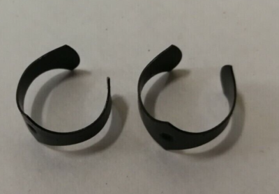Paire De Clips à Ressort Moyeux Campagnolo Record - Vintage - Italie - Occasion
