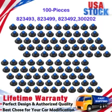 SET OF 100PCS 823492 Washer Blue Tip Diaphragm Replacement for Wascomat Huebsch