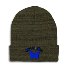 Beanies for Men Morpho Winter Hats for Women Acrylic Skull Cap 1 Size