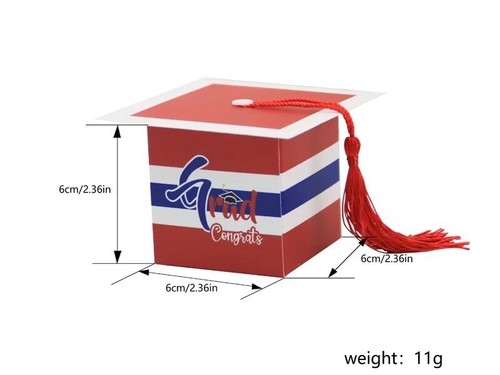 10 Graduation Favour Boxes Decorations Favours Gift Boxes Return Gifts Tablewear - Picture 6 of 6