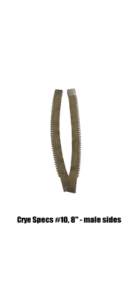 KKF Crye Precision AVS/ JPC/CPC Zip On Panel Zippers, Pins Side