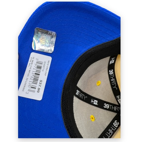 LA Rams Hat Men's M/L Blue Yellow Script 2023 Sideline Alternate Stretch Fit - Picture 6 of 7