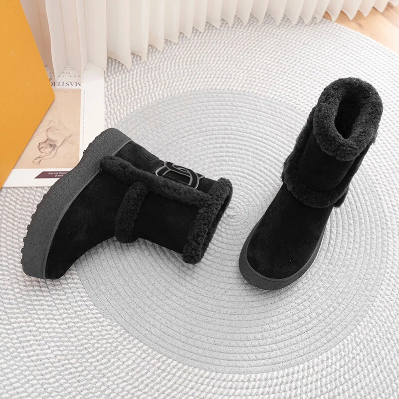 TOD’S Stivaletti donna Tod's in pile pesante antiscivolo scamosciato pelliccia di agnello