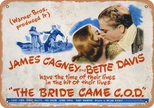 METAL SIGN - Bride Came C.O.D (1941) 3 - Vintage Look