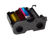 Fargo DTC1000 YMCKO Ribbon Photo Printer Color Cartridge Cleaning Roller 45000