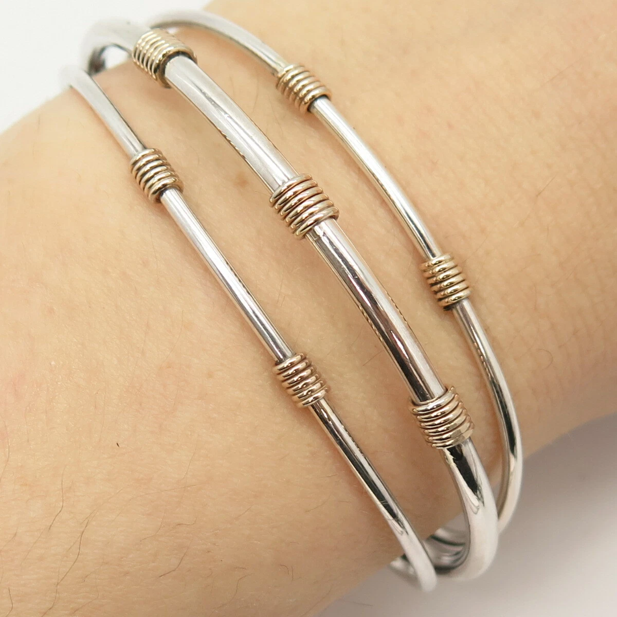 Spiral cuff cheap bracelet