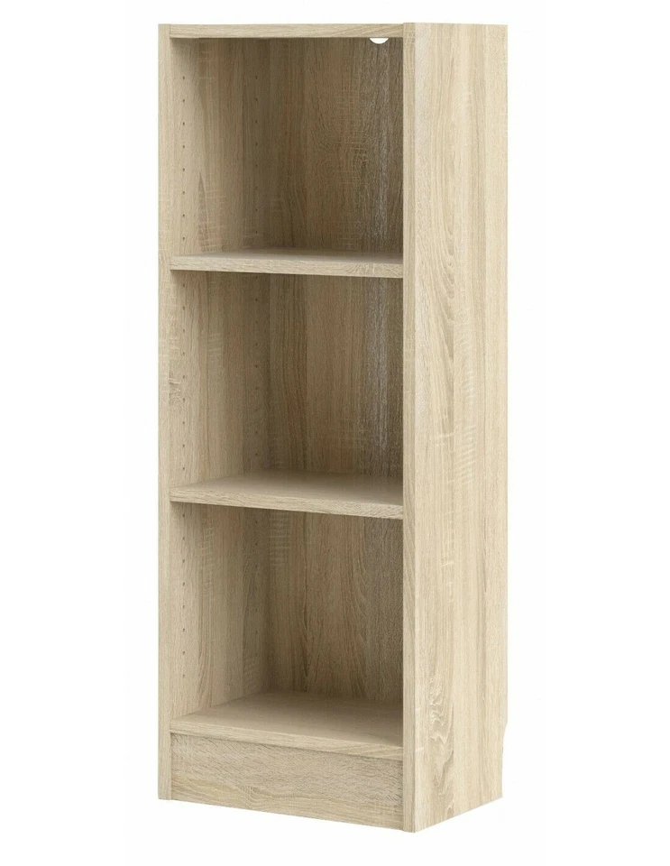 Libreria moderna scafale n legno modello WORKING dimensioni 41X27X107H - Immagine 3 di 3