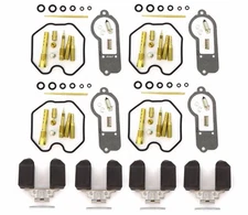 Ultimate Carburetor Repair Rebuild Kit & Floats - Honda CB550K CB550 - 1977-1978