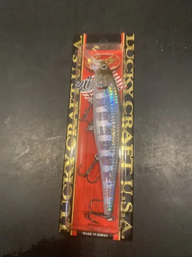 Lucky Craft Pointer 128  SP Zebra MS Ghost Minnow
