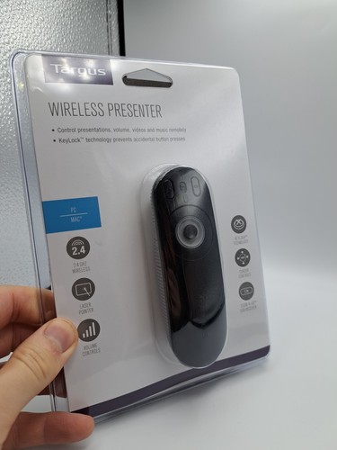 TARGUS WIRELESS PRESENTER LASER Pointer presentation pointer remote PC MAC - Picture 16 of 24
