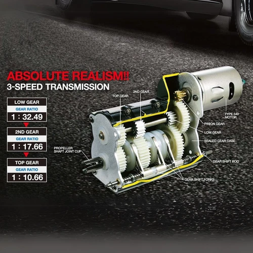 Tamiya Knight Hauler RC 1/14 Semi Tractor Truck Kit 6x4 56314 - Picture 4 of 11