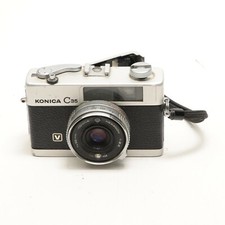 Vintage KONICA C35 V 38MM F2.8 Hexanon Point and Shoot Film Camera