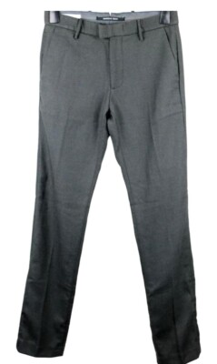 Mango Man Hose smart Größe 38 Stoffhose Business Büro Herrenmode Grau 