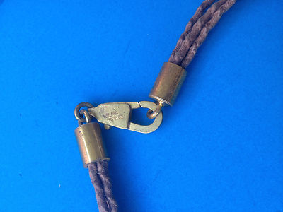 Collier Vintage Doré Et Argenté Wilma Spagli - Occasion Bon état D'usage