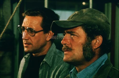 JAWS ROBERT SHAW  ROY SCHEIDER SUPERB PHOTO - Picture 1 of 1