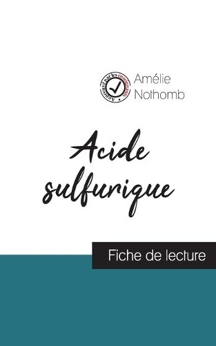 Thumbnail - Amélie Nothomb Acide Sulfurique De Amélie Nothomb (fiche De Lectur