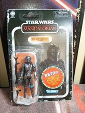 STAR WARS Retro Collection Mandalorian  Mandolarian  Beskar  Hasbro 3.75 New MOC